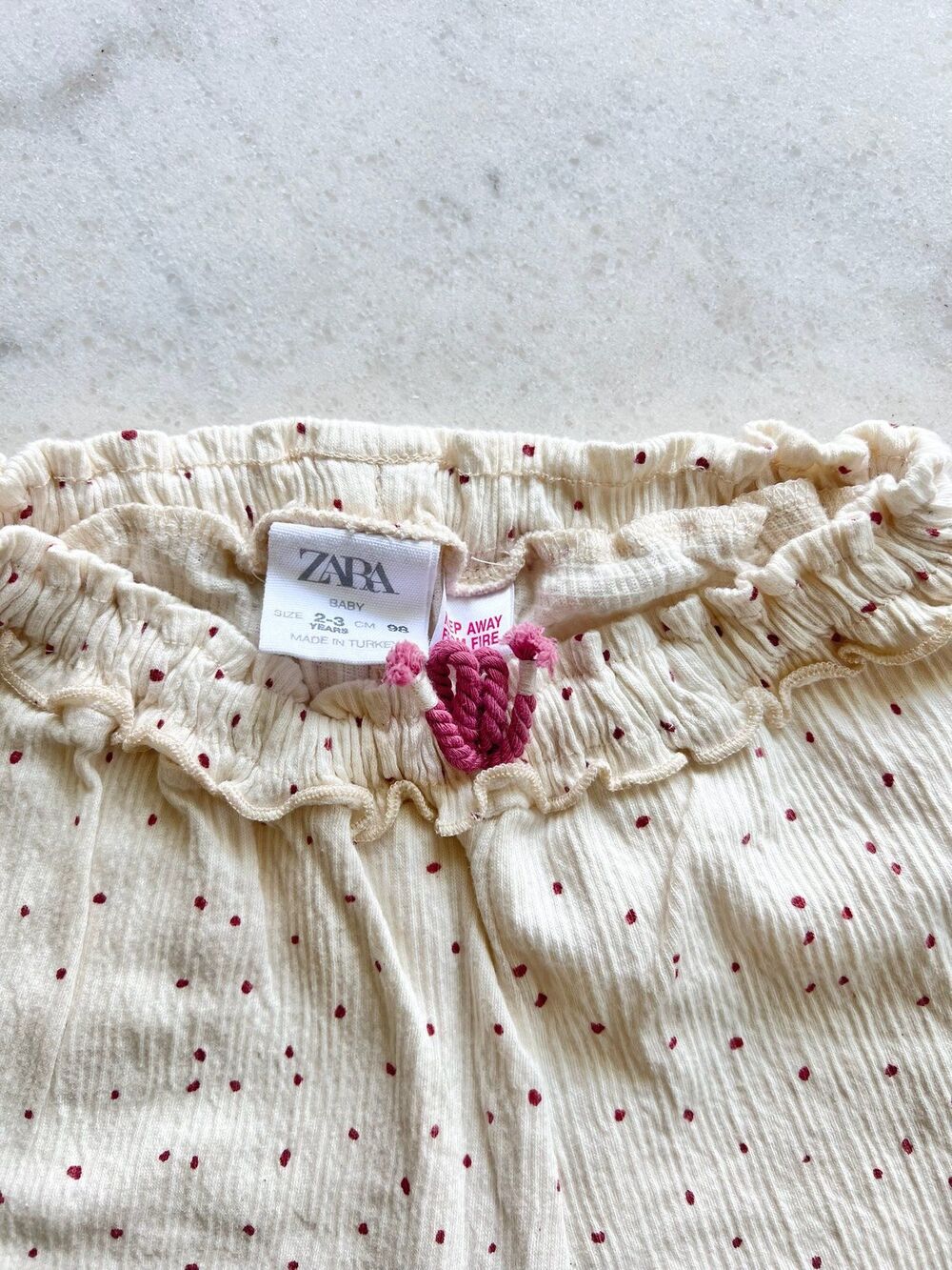 Zara Baby Polka Dot Pants 2-3 Years